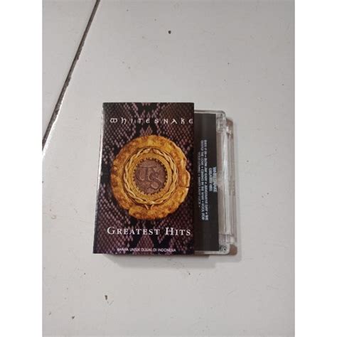 Jual Kaset White Snake Greatest Hits Shopee Indonesia