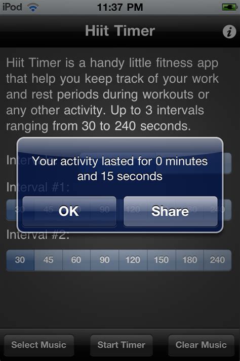 Hiit Timer Health And Fitness Utilities Free App For Iphone Ipad And