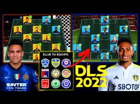 LA MEJOR ELECCION DLS 22 NUEVO EVENTO Con EQUIPOS REALES Dream League