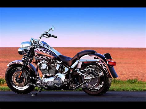 Sepeda Motor Harley Davidson Fat Boy Wallpaper Hd Pxfuel