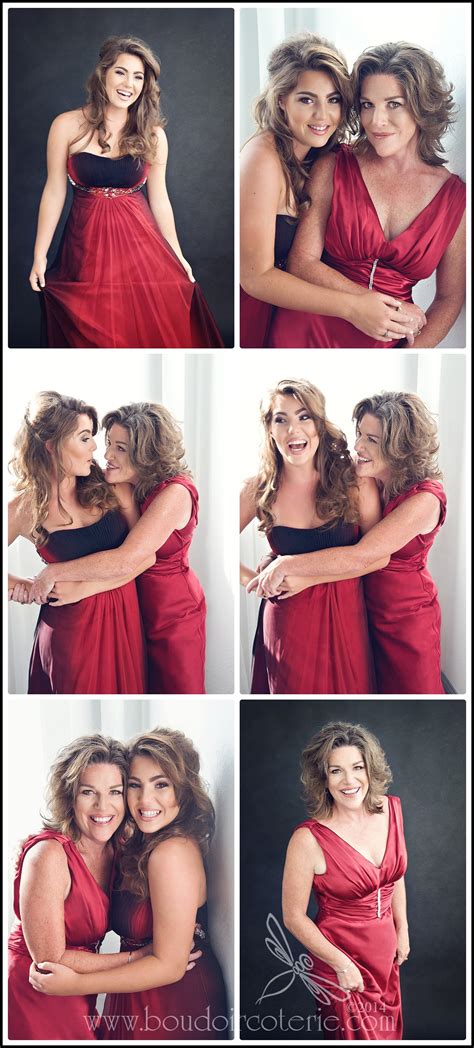 Motherdaughter Beauty Session San Jose Glamour Photographer Boudoir Coterie