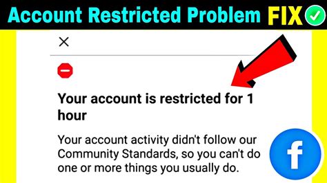 Your Account Is Restricted For Hour Problem Solution How To Fix