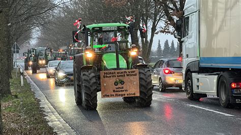 Kreis Heinsberg Erkelenz Proteste Der Landwirte Am