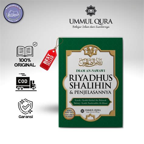 Jual Kitab Riyadhus Shalihin Dan Penjelasannya Ummul Qura Shopee