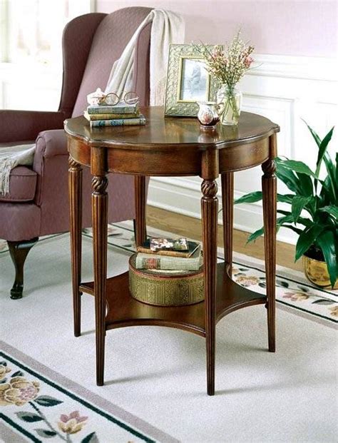 Plantation Cherry Accent Table Butler Specialty 0557024