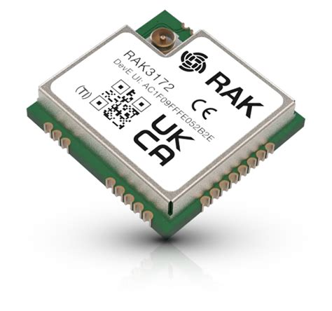 Rak3172 Low Cost And Ultra Low Power Lorawan Module With Stm32wle5