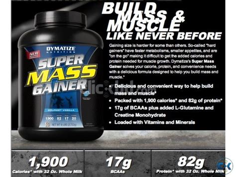 Dymatize Super Mass Gainer 6 Lb Serious Weight Gainer Clickbd