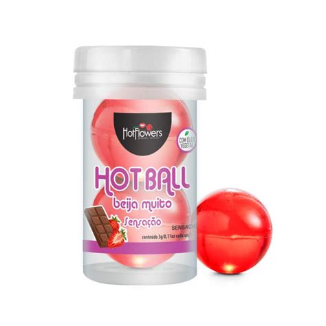 Hot Ball Beija Muito Dupla As Famosas Bolinhas do Prazer Sensação Shopee Brasil