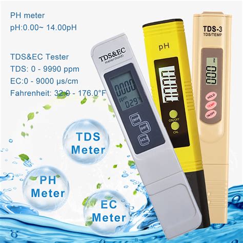 Lcd Display Accuracy 0 01ph Digital Ph Meter Teste Vicedeal