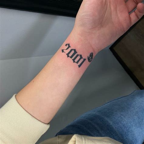 Top More Than 59 Birth Year Tattoo With Butterflies In Cdgdbentre