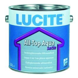 Lucite All Top Aqua Satin Gekleurd I Houtbescherming I Verfwebshop Be