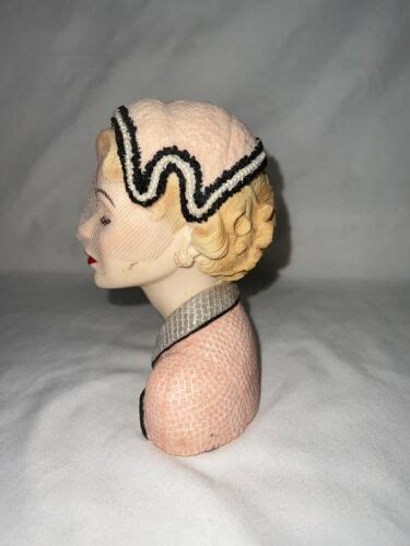 Cameo Girls Lady Head Vase Lv Eve Easter Outing Headvases Ebay