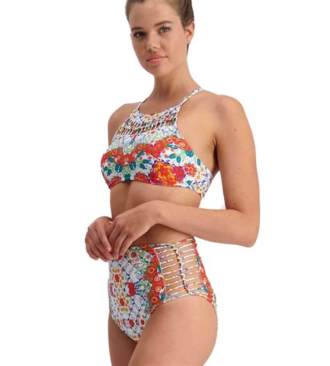 Γυναικείο μαγιό τοπ Piha Φλοράλ Mix and Match Crop Top lingerie