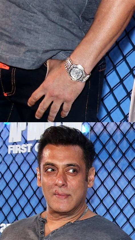 10 Photos Of Salman Khan S Diamond Watch Worth Rs 1 55 Crore