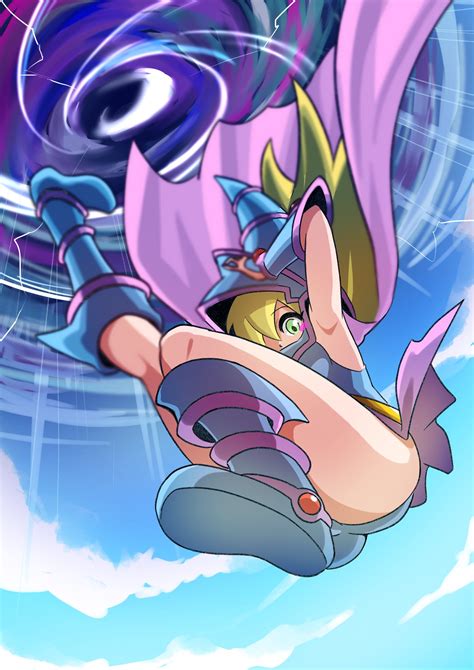 Dark Magician Girl And Return From The Different Dimension Yu Gi Oh