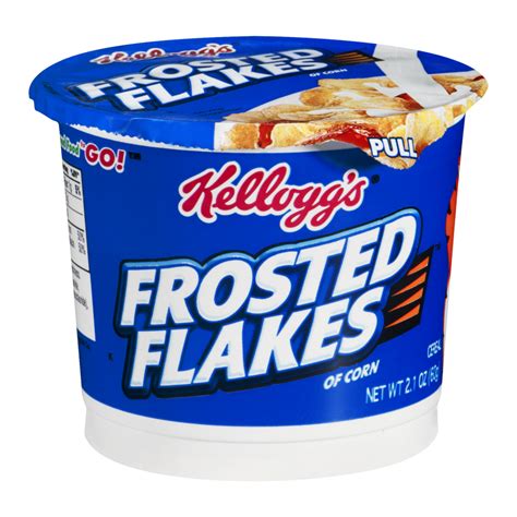 Kelloggs Frosted Flakes Cereal Single 21oz Cup Garden Grocer