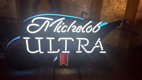 Michelob Ultra Neon Beer Sign X New