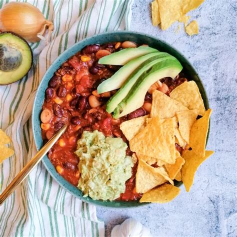 Veganes Chili Sin Carne Mit Soja Hack Einfach