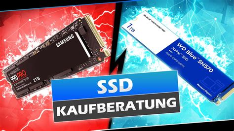 BESTE SSD für deinen GAMING PC SATA und PCI Express SSD