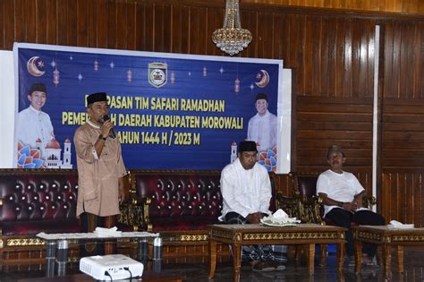 Tim Safari Ramadhan Pemkab Morowali Resmi Dilepas Wabub Ini