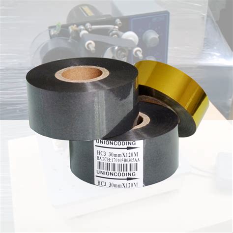 High Quality Scf Mm M Hot Coding Foil Black Ribbon Coding