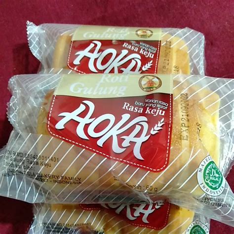 Jual [60 Gram] Aoka Roti Gulung Shopee Indonesia