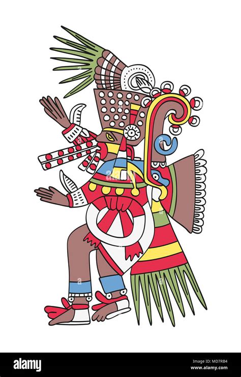 Tezcatlipoca El Espejo De Fumar Dios De La Magia Y De La Oscuridad