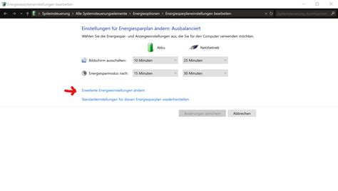 Lösung Bildschirmhelligkeit in Windows 10 lässt sich nicht ändern