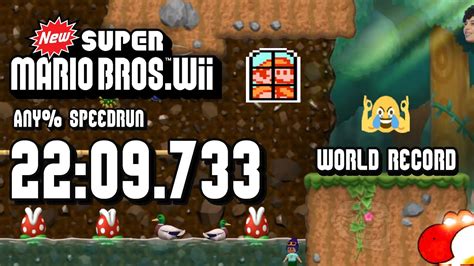 New Super Mario Bros Wii Any Speedrun In Former Wr