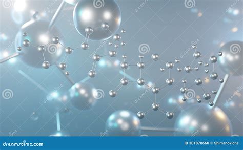 Cefepime Molecule Cephalosporin Antibiotic Molecular Structure