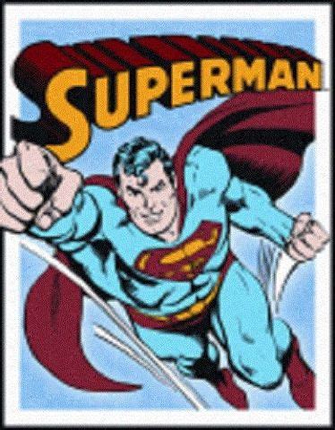 Superman Retro Panels Flying X Comic Book Tin Sign Dc Comics