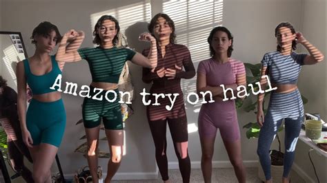 Honest Amazon Workout Set Review Try On Rating Review Youtube