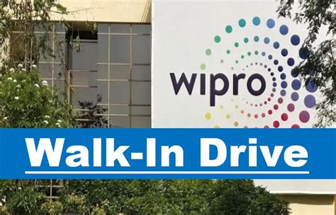 Wipro Walk In Drive 2024 Non Voice Process 25 30 June 2024