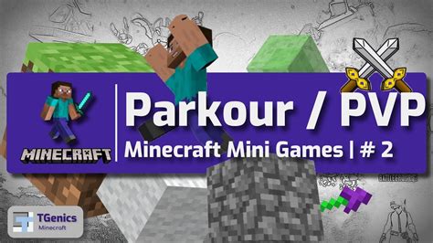 Minecraft Creative Parkour PVP Mini Games Gameplay 2 YouTube