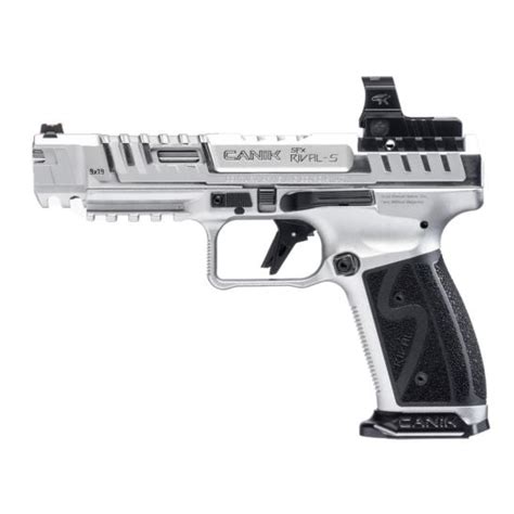 Canik SFx Rival S 9mm Pistol 5 18rd W Optic Chrome Palmetto State