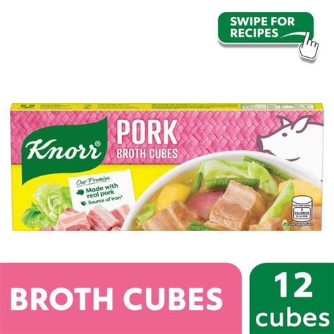 Knorr Pork Broth Cubes 120g Lazada Ph