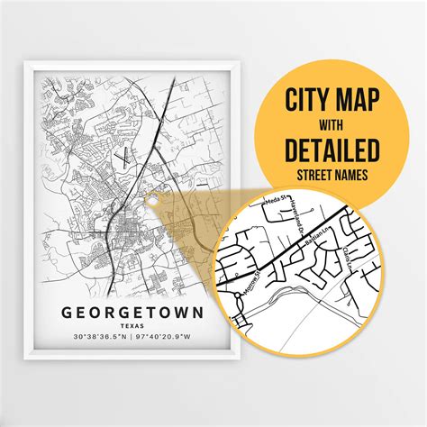 Georgetown Tourist Map