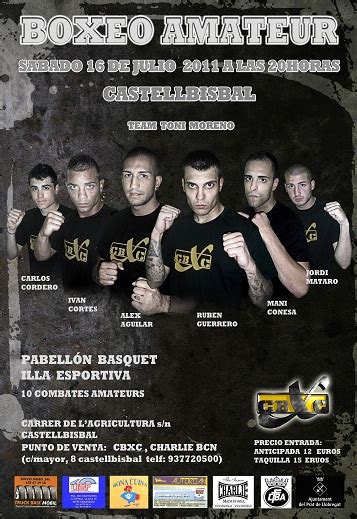 Velada Boxeo Amateur En Castellbisbal De Julio