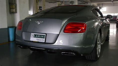 Larini Spec Bentley Continental GT S2 Static Exhaust YouTube