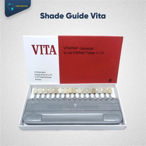 Jual Shade Guide Vita Panduan Warna Gigi Crr Dental Shopee Indonesia