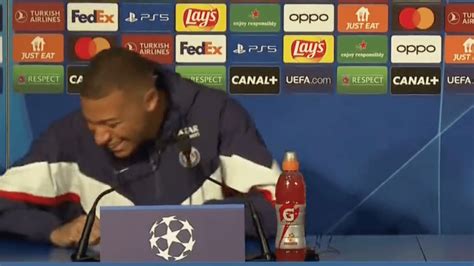 Le fou rire de Kylian Mbappé après une question sur l écologie provoque