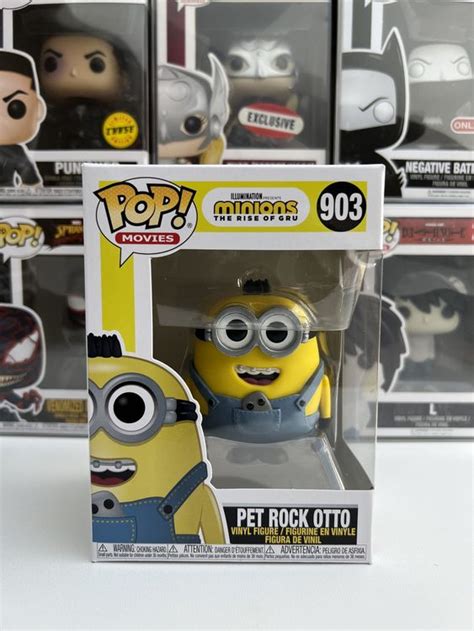 Funko Pop Movies Les Minions The Rise Of Gru Pet Rock Otto Kaufen