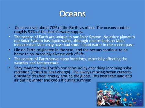 Ppt Oceans Powerpoint Presentation Free Download Id 2821832