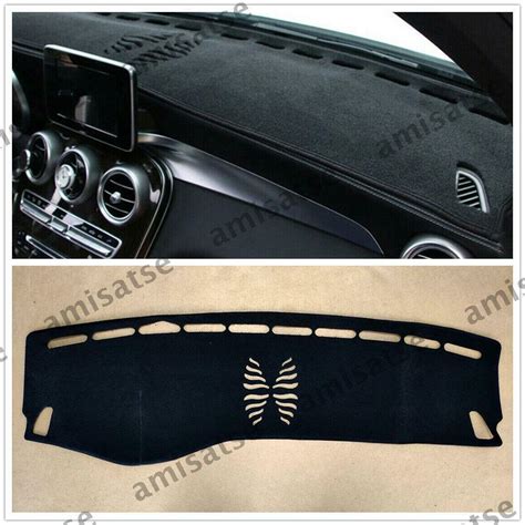 Car Black Dashboard Dash Mat Non Slip Sun Cover Pad For Mercedes Benz C