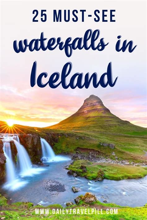 25 Best Waterfalls In Iceland Map Hidden And Popular Waterfalls