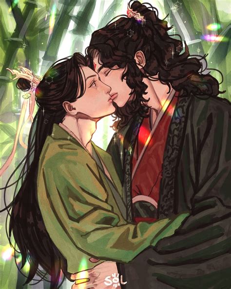 Shen Qingqiu And Luo Binghe Ren Zhafan Paijizu Xitong Drawn By Sol