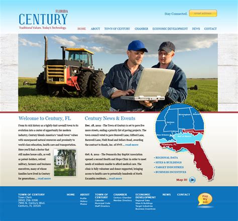 Sneak Peek: Century’s New Website Coming Soon : NorthEscambia.com 