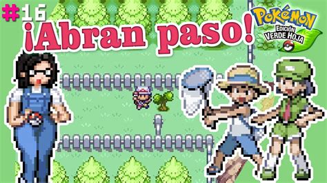 Continuando la aventura y una captura Pokémon Verde Hoja