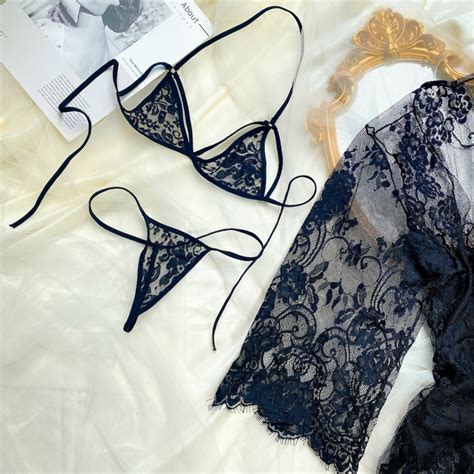 HỎA TỐC H CHE TÊN SẢN PHẨM BK Set bộ bikini ren mảnh lọt khe sexy quyến rũ Kelly