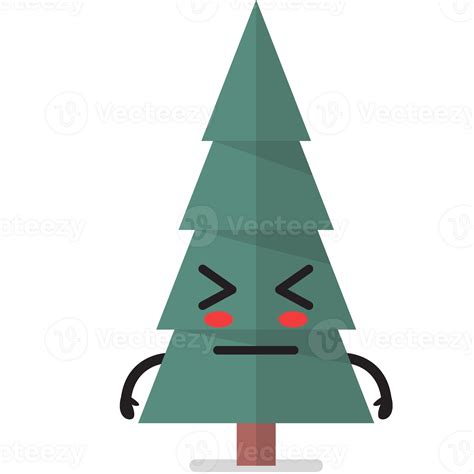 Christmas tree character emoji 23256099 PNG